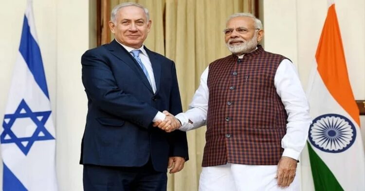 On Monday Prime Minister Narendra Modi held a telephonic conversation with his Israeli counterpart Benjamin Netanyahu on September 30 and discussed recent developments in West Asia