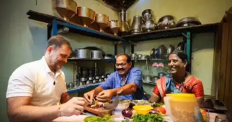 On Monday opposition leader and Congress MP Rahul Gandhi shared a video that showcased his experience of sharing a meal with Ajay Tukaram Sanade and his wife Anjana Tukaram Sanade, who belong to the Dalit community