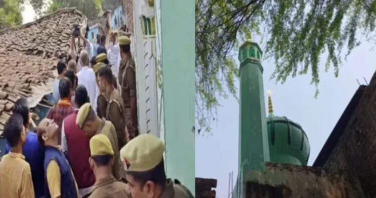 A recent controversy has erupted in Banda, Uttar Pradesh has erupted over the alleged illegal construction of a mosque and multiple shrines on Bambeshwar mountain