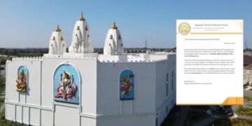 The Peel Police avoided its responsibility leading to a Hindu temple in Brampton, Canada cancelling its consular event.