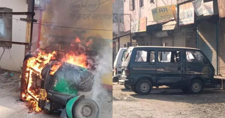 In Indore, tensions occurred on Friday following a dispute between the two neighbours belonging to different communities over bursting firecrackers