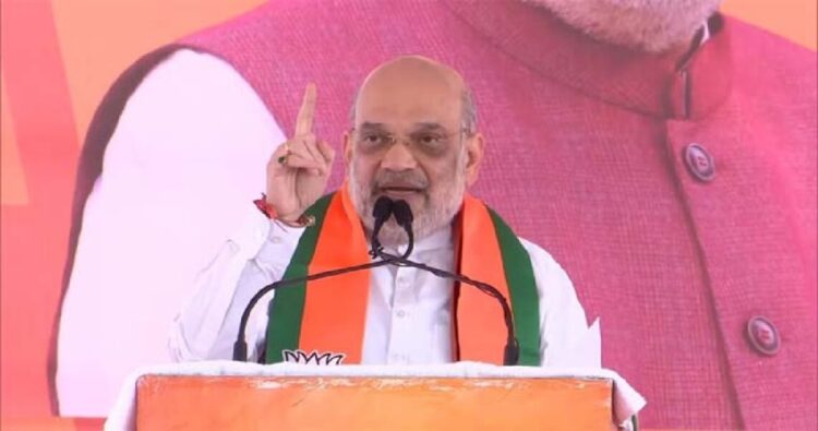 On Wednesday, Senior Bharatiya Janata Party (BJP) leader and Union Home Minister Amit Shah said in an election rally in Dhule said that NDA alliance means development and Mahavikas Aghadi means destruction