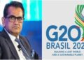 India’s G20 Sherpa Amitabh Kant highlighted the 2023 New Delhi declaration, describing it as very ambitious and progressive in the run-up to the G20 Summit in Brazil