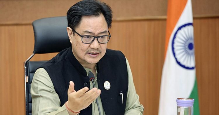 Union Law Minister Kiren Rijiju said on the issue of 'one country and one election' that PM Modi has made it clear that if India has to move forward on the path of development