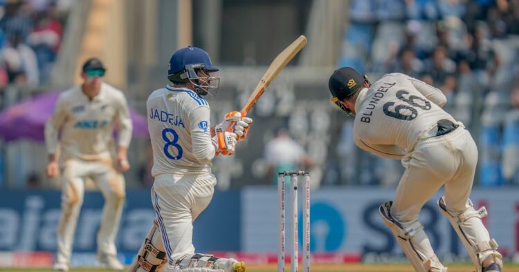 India's first innings is over on the second day of the third Test match being played against New Zealand