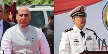 On Wednesday, Defence Minister Rajnath Singh will meet with his Chinese counterpart Admiral Dong Jun Wedne, the first day of his visit to Vientiane in Laos