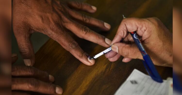 Jharkhand is recording the second and final phase of polling in 38 of the 81 assembly constituencies, which started at 7 am and continues until 5 pm in most booths