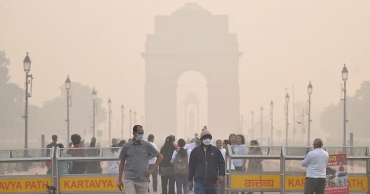 Delhi's air has been poisoned for the last several days. For the last several days, the air quality in the state has been declining, but today morning the air quality has improved