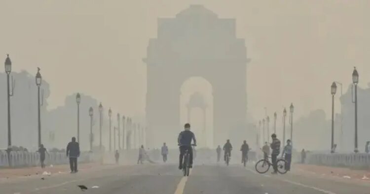 On Thursday the national capital's air quality improved marginally but remained in “very poor" category. The overall air quality index (AQI) of the city was recorded at 379