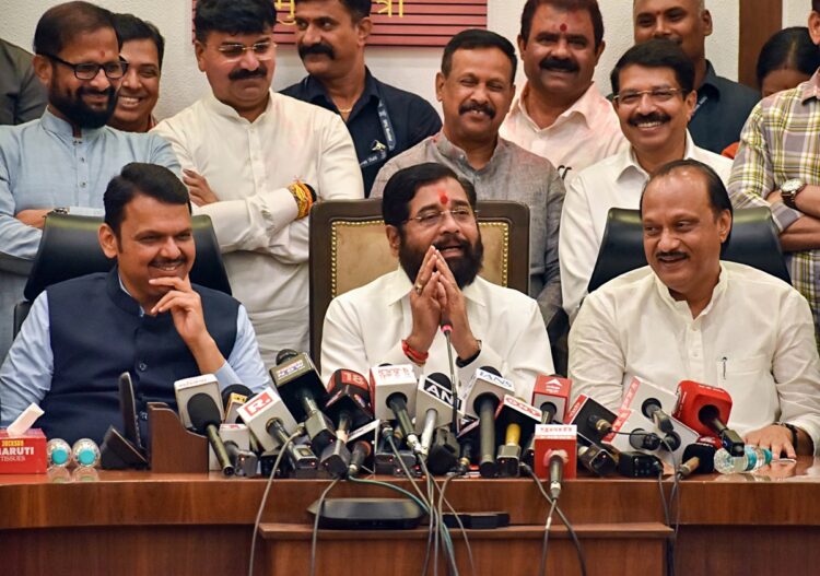 The suspense over the next Maharashtra CM continues, Eknath Shinde starts a press conference