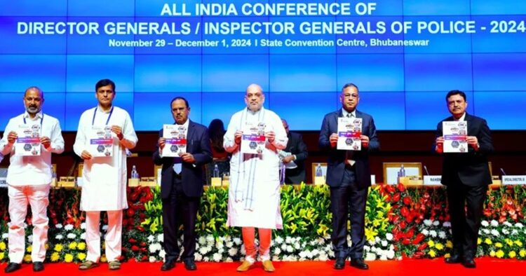 Union Home Minister and Minister of Cooperation Amit Shah inaugurated the 59th DGsP/IGsP Conference 2024 on Friday in Bhubaneswar, Odisha