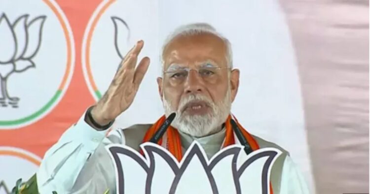 On Monday, Prime Minister Narendra Modi said that elections in Jharkhand are being conducted at a time when the entire country is moving forward with the resolve of becoming a ‘Viksit Bharat