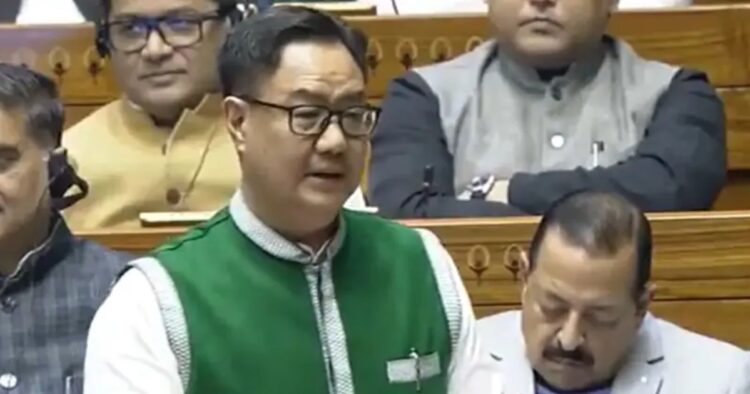 On the second day of Constitution in Lok Sabha, Cabinet Minister for Parliamentary Affairs and Minority Affairs, Kiren Rijiju speaks about the importance and significance of the Constitution of India