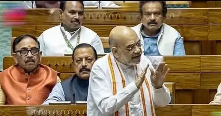 Home Minister Amit Shah will address in Rajya Sabha around 6:30 PM. UP Minister JPS Rathore says, "There are temples in this country at every place