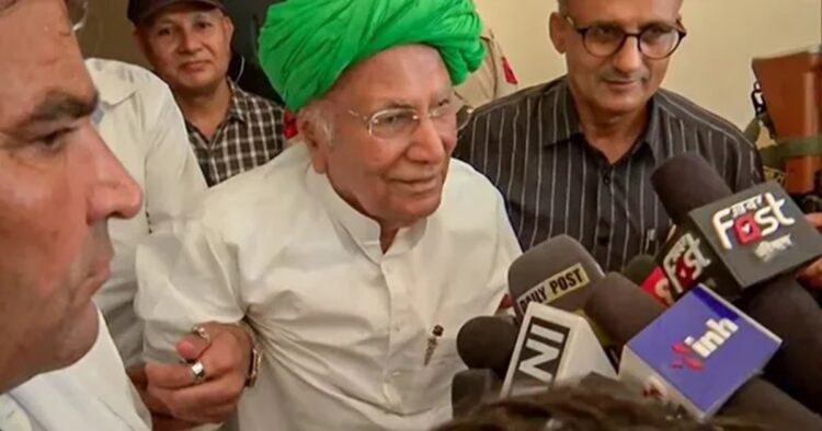 On Friday, Indian National Lok Dal (INLD) supremo and former Haryana chief minister Om Prakash Chautala passed away in Gurugram at the age of 89