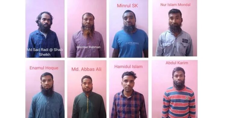 On the night of December 17- December 18, the Assam Police Special Task Force arrested eight operatives of the terror group Ansarullah Bangla Team (ABT) in coordinated operations across Kerala, West Bengal, and Assam.