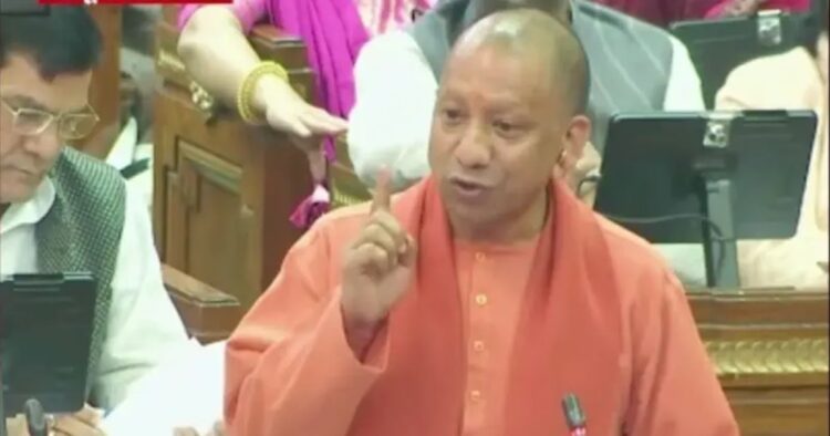 Uttar Pradesh Chief Minister Yogi Adityanath launched a scathing attack on the Congress