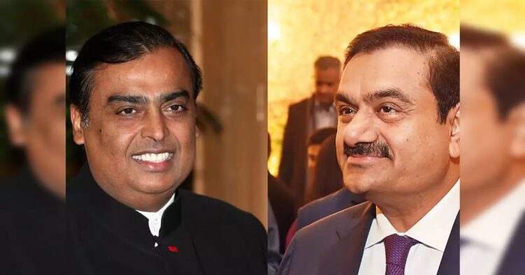 Two of India's richest personalities Gautam Adani and Mukesh Ambani, have exited the $100 billion club