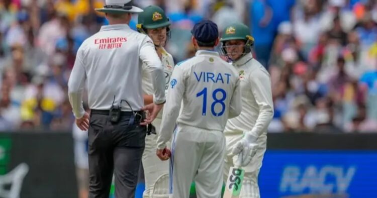 The Boxing Day Test match between India and Australia has gotten off to a fiery start