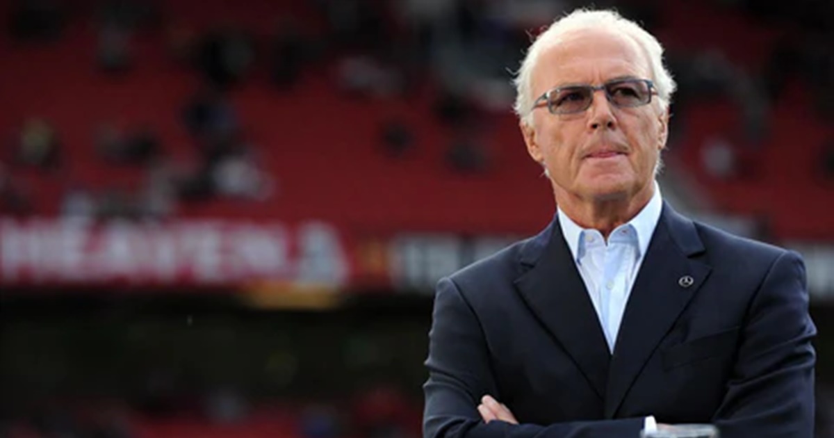 Franz Beckenbauer was widely known as the greatest defender of all time