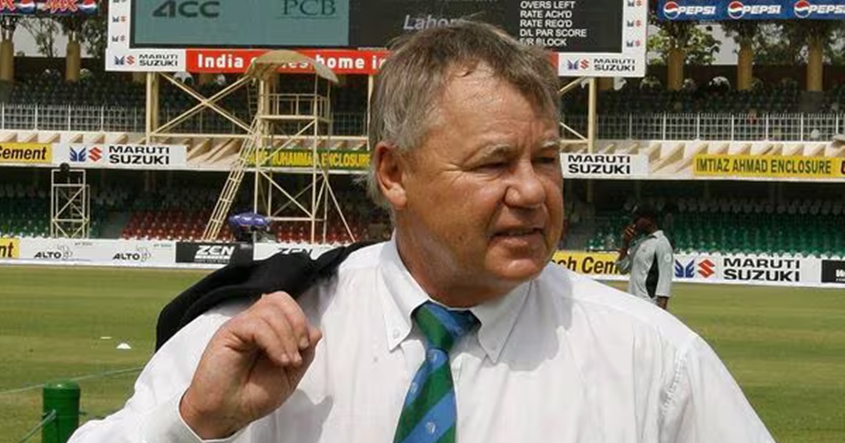 Mike Procter was South Africa's first coach on their return to international cricket