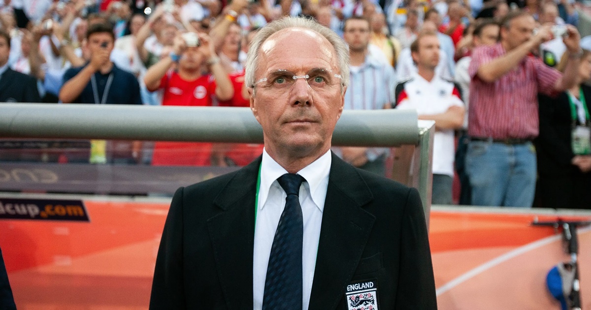 Swedish football manager Sven-Goran Eriksson is best known for his time as the manager of England men's