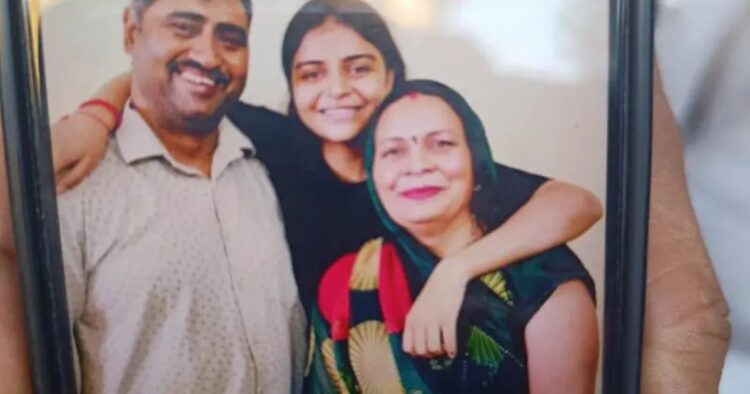 In a shocking incident, the man who reported finding his parents and sister stabbed to death in Neb Sarai has now been charged with their murder