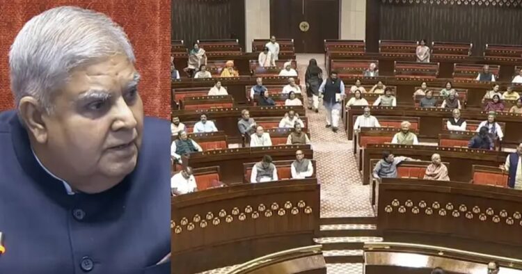 On Friday, huge chaos occurred in Rajya Sabha following Chairman Jagdeep Dhankar informed the House a wad of currency notes was found under seat number 222