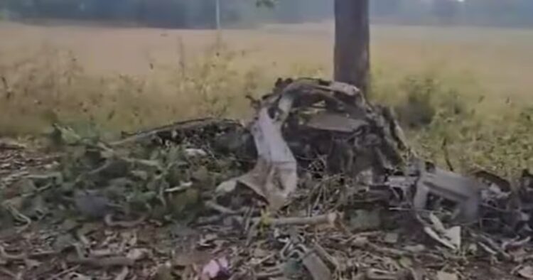 Eight District Reserve Guard (DRG) jawans and a driver were killed following Naxals