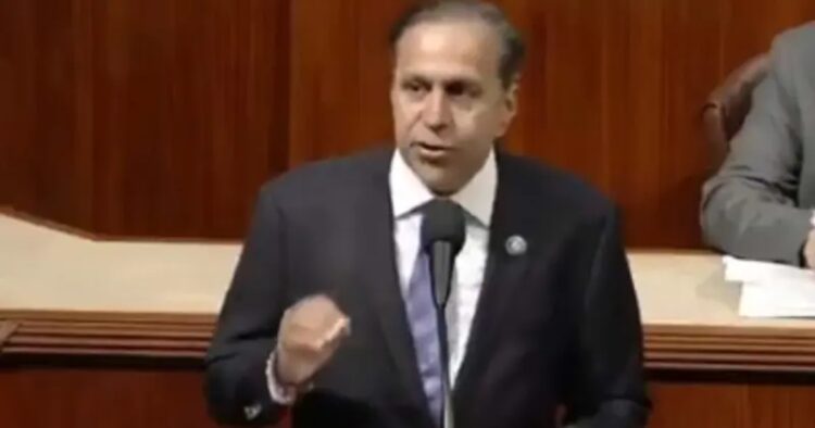 Indian-American Congressman Raja Krishnamoorthi highlighted the plight of Hindus