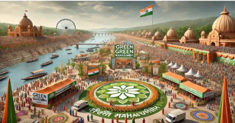 Mahakumbh in Prayagraj is weaving a powerful narrative of environmental protection