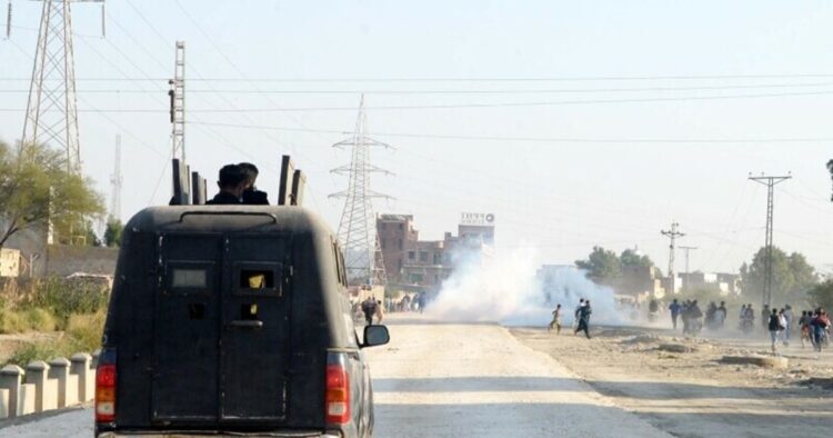 The situation in Pakistan's Sindh province turned violent