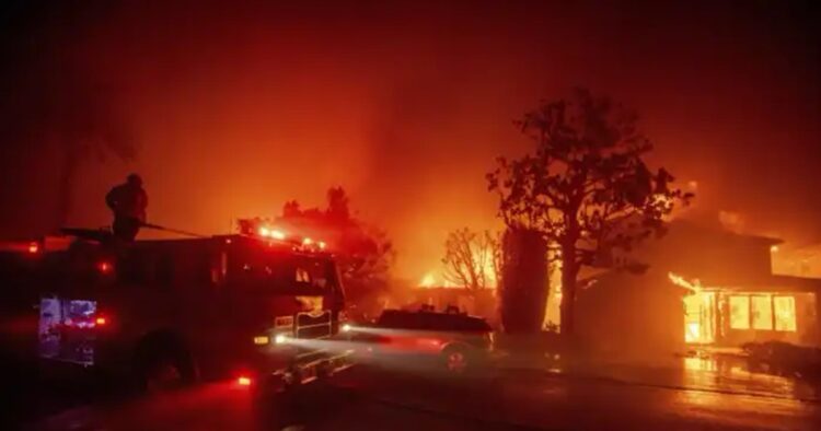 At least five people were killed in the wildfires across Los Angeles