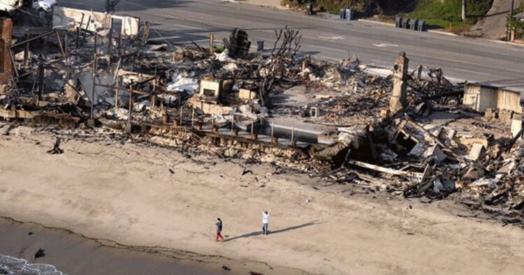 Over 10 people have died and thousands of structures destroyed as wildfires swept through Los Angeles