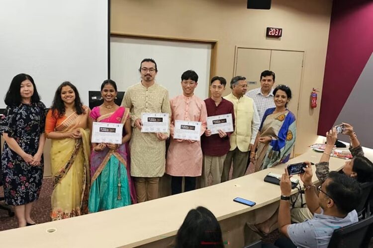 Three books have been launched at the National University of Singapore