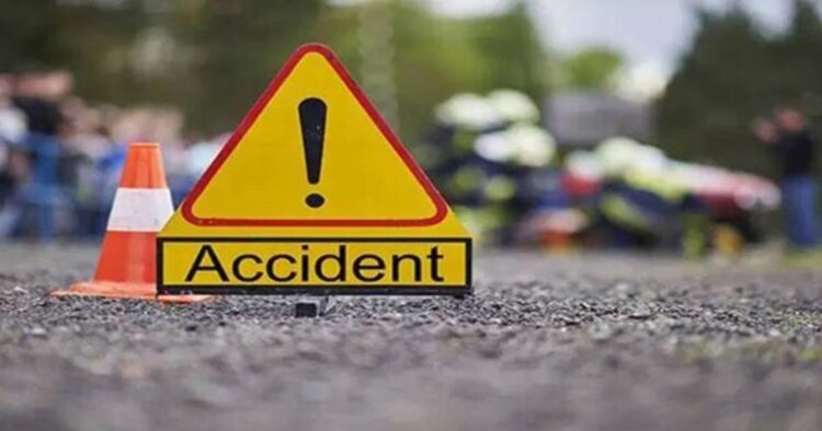 A tragic road accident took place in the Amani area of Kaliabor in Nagon