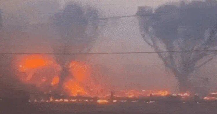 The wildfires in Los Angeles, that have charred over 12,000 structures