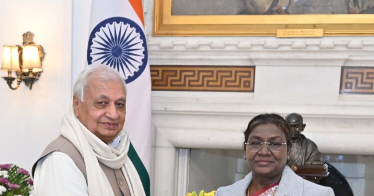 Newly appointed governors of Bihar and Manipur made a courtesy call