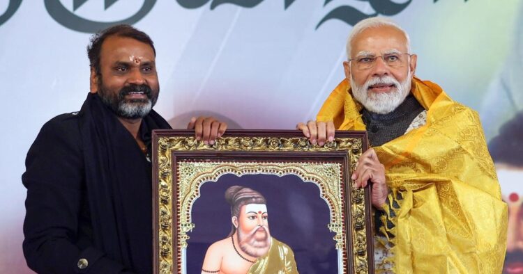 Prime Minister Narendra Modi on Wednesday remembered Tamil poet