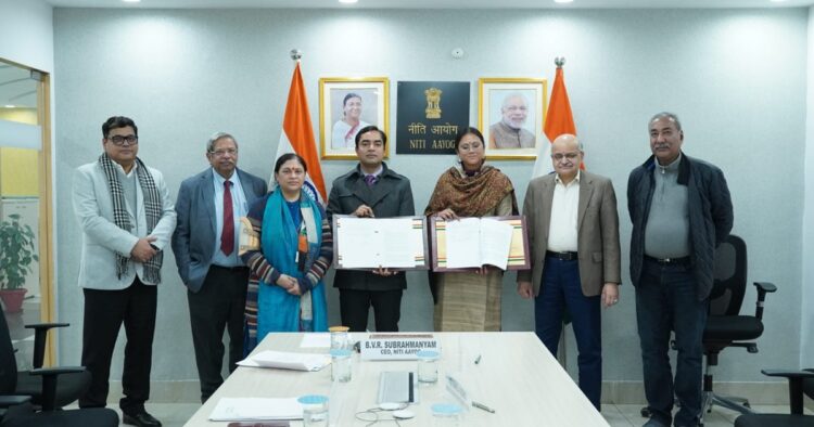 NITI Aayog and the Association for Voluntary Action (AVA) have joined forces