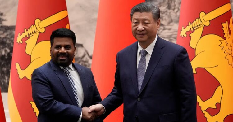 Sri Lankan President Anura Kumara Disanayake returned home after completing a four-day official visit to China