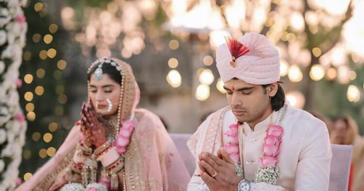 Neeraj Chopra, two-time Olympic medallist and star javelin thrower is now married