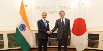 External Affairs Minister S Jaishankar held meetings with his counterparts from Australia and Japan