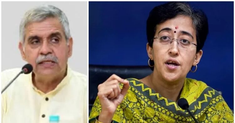 Sandeep Dikshit, has filed civil and criminal defamation lawsuits against Aam Aadmi Party (AAP) leaders Chief Minister Atishi and MP Sanjay Singh