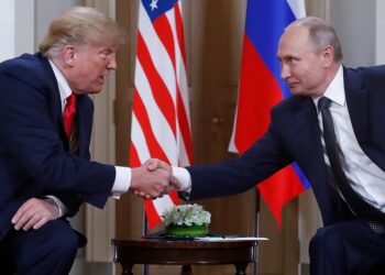US President Donald Trump warned Russian President Vladimir Putin of imposing sanctions on Russia