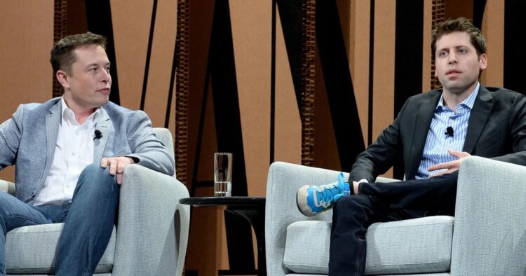 A public rift happened between tech moguls Elon Musk and Sam Altman