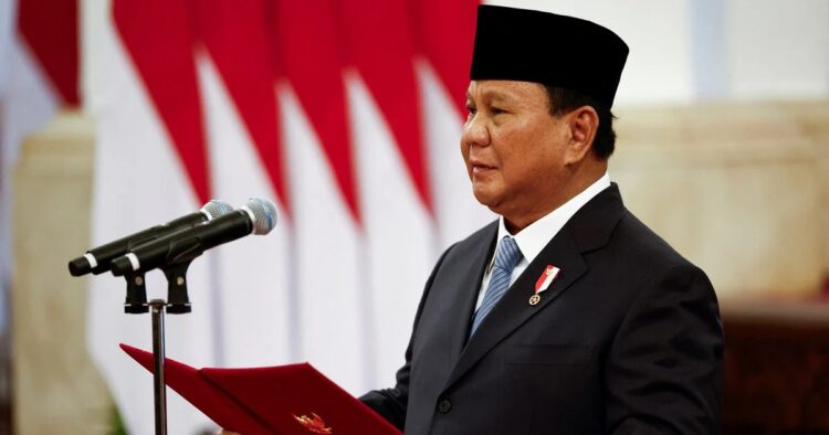 Indonesian President Prabowo Subianto arrived in India for his first visit to the country as the head of state