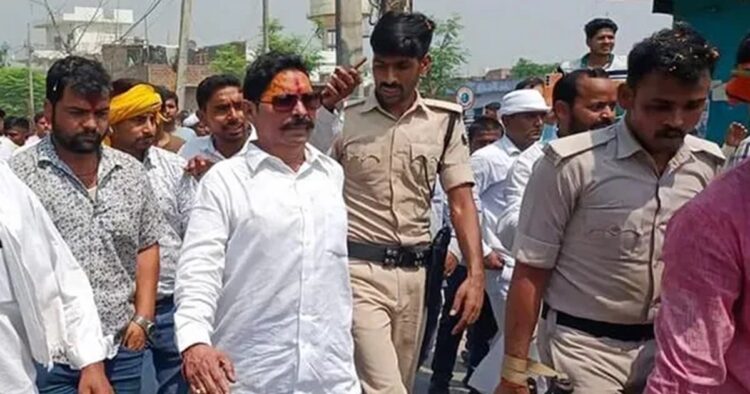 Former Mokama MLA Anant Singh surrendered before a court in Barh said police