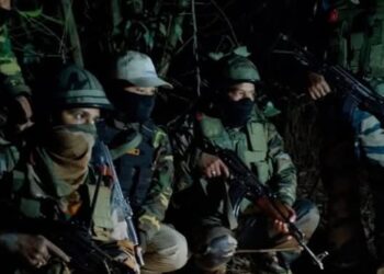 Security forces conducted search and area domination operations in Awang Potsangbam hill