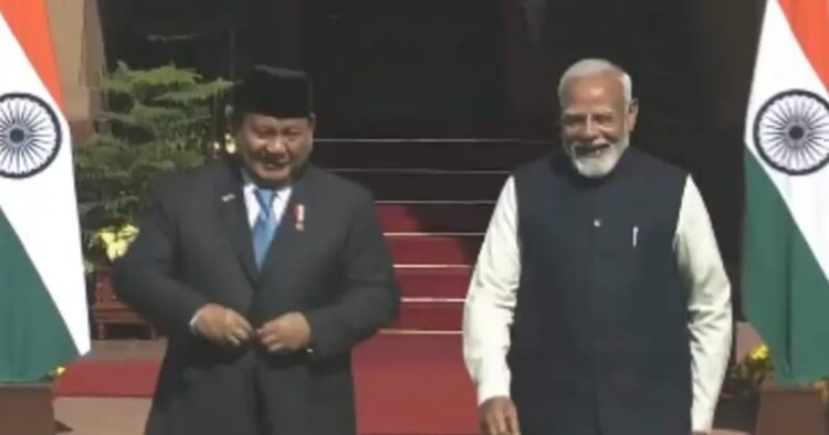 Prime Minister Narendra Modi held a meeting with Indonesian President Prabowo Subianto